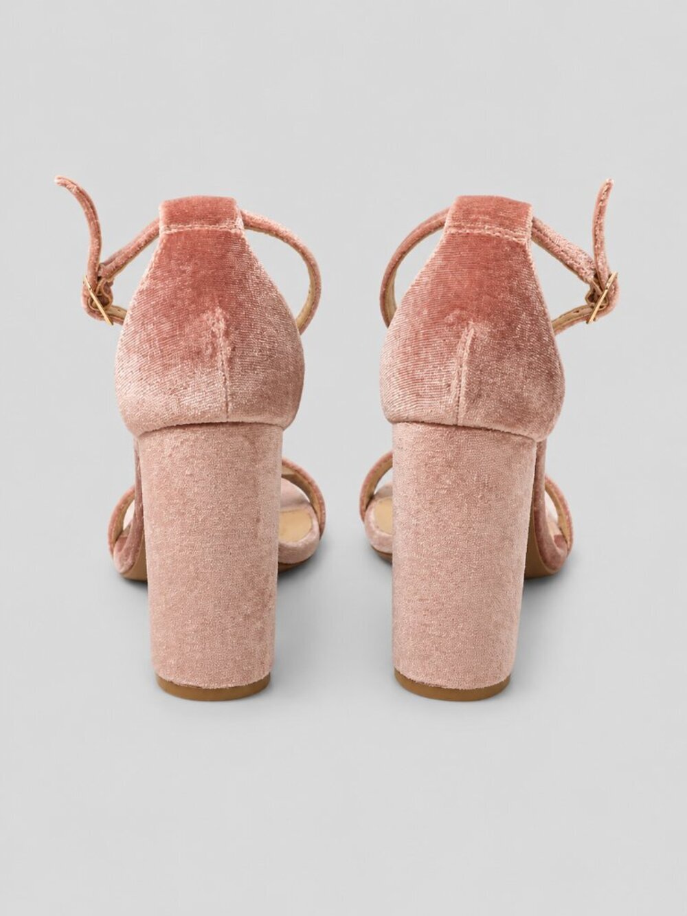 Lulus Taylor Velvet Heels - Picture 4 of 7